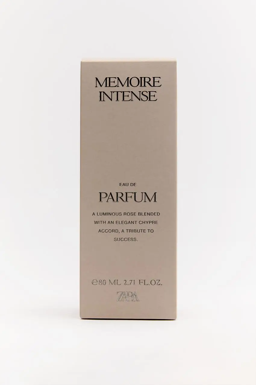 Memoire Intense Zara pour femme 80 ml