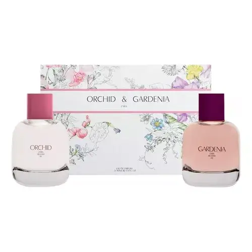 zara orchid /zara gardenia duo 90 ml eau de parfum